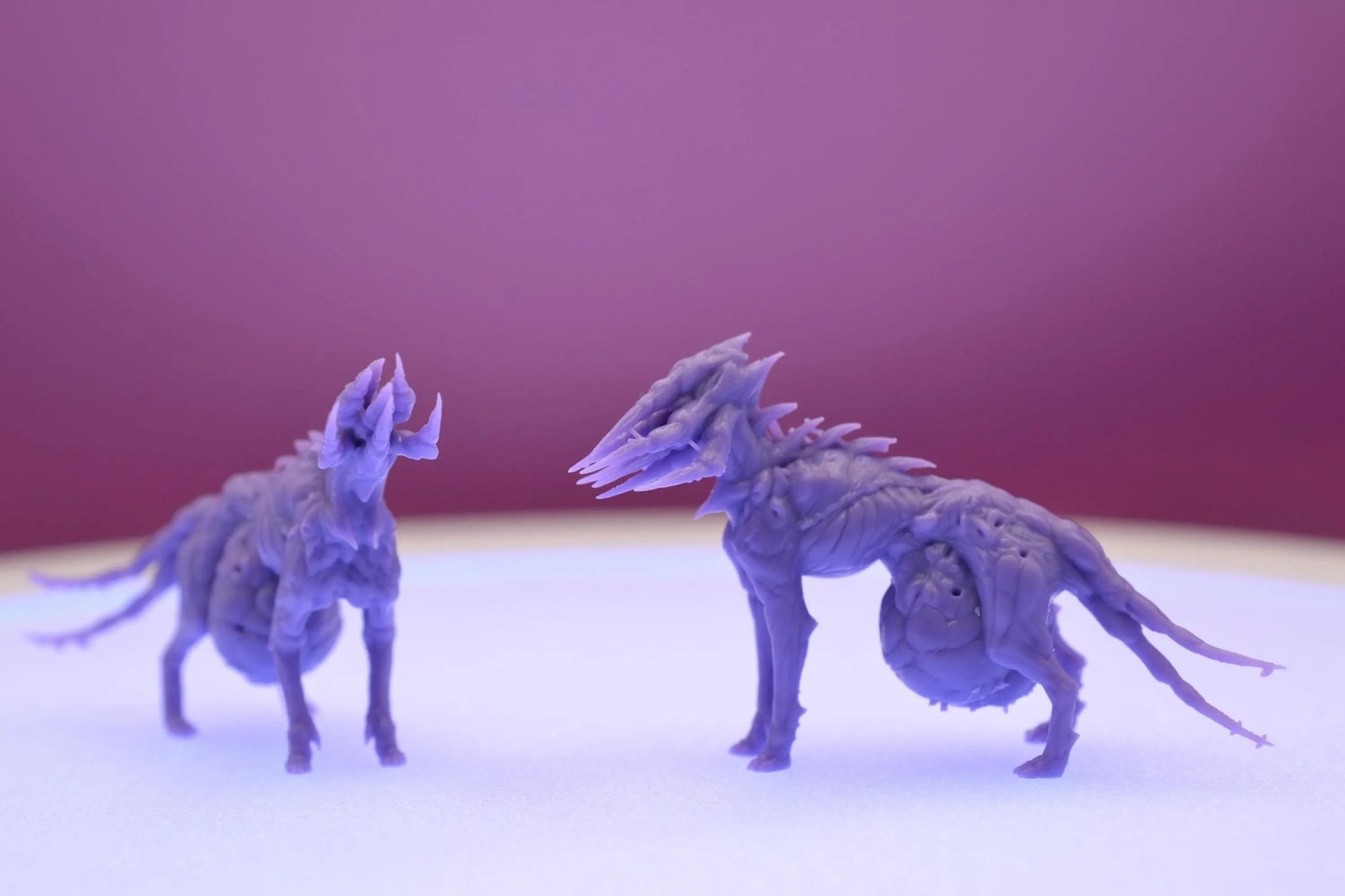 Unholy Infested Hounds by Papsikels Miniature, Double Miniature, 32mm Scale, War Gaming, Proxy for Trench Crusade - DelsBricks Toys & CollectiblesResin Printed MiniatureDelsBricks Toys & CollectiblesMega Diamonds & Schwartzreiter Mini Forge