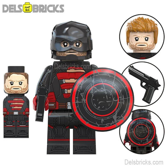 U.S Agent Thunderbolts Best Lego Minifigures Custom Toys 2 - DelsBricks MinifiguresMinifiguresDelsBricks MinifiguresDelsbricks