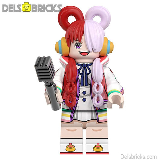 Uta from One Piece Anime Lego Minifigures Custom Toys - DelsBricks MinifiguresMinifiguresDelsBricks MinifiguresDelsbricks