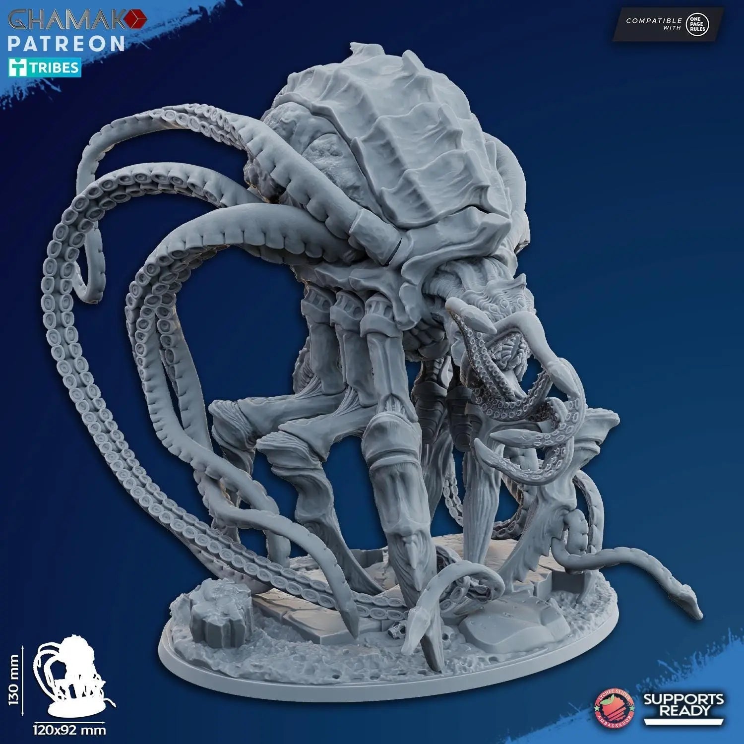 Venefic Brooder by Ghamak Sci - Fi, 28mm Scale Miniature, 130mm x 92mm, Bug, Tyranid Proxy, Lovecraft, Eldritch Horros - DelsBricks Toys & CollectiblesResin Printed MiniatureDelsBricks Toys & CollectiblesMega Diamonds & Schwartzreiter Mini Forge