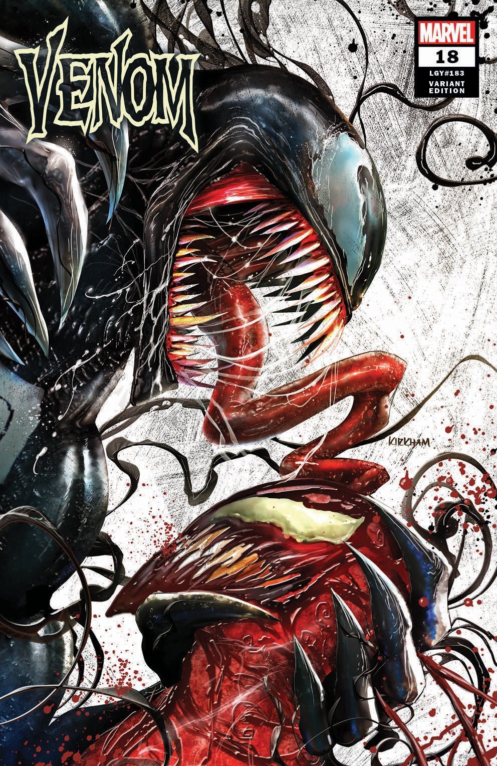 VENOM 18 TYLER KIRKHAM EXCLUSIVE VAR AC (10/09/2019) - DelsBricks Toys & CollectiblesCOMIC BOOK EXCLUSIVEDelsBricks Toys & CollectiblesUnknown Comic Books