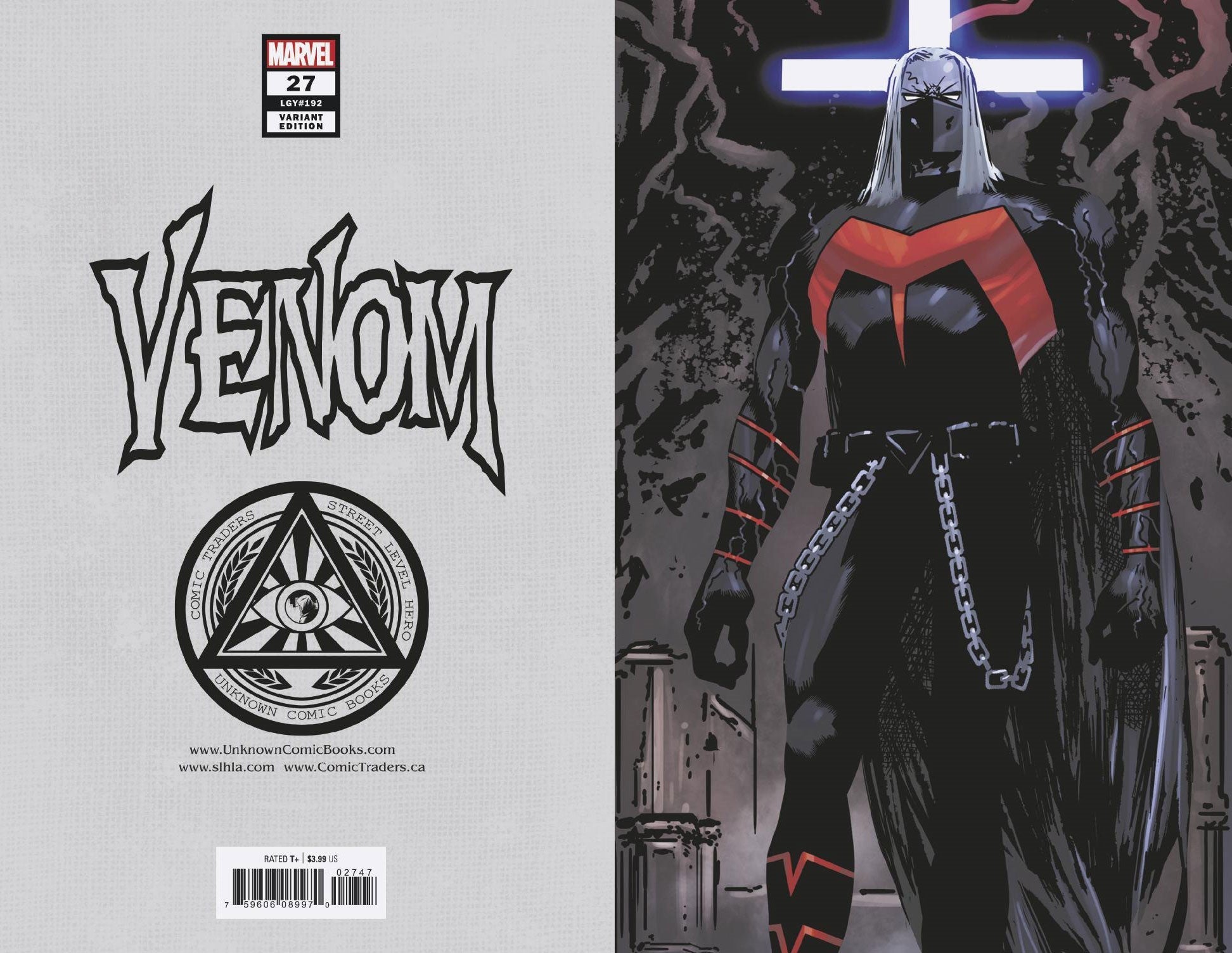 VENOM 27 UNKNOWN COMICS EXCLUSIVE 3RD PTG VIRGIN VAR (10/07/2020) - DelsBricks Toys & CollectiblesCOMIC BOOK EXCLUSIVEDelsBricks Toys & CollectiblesUnknown Comic Books