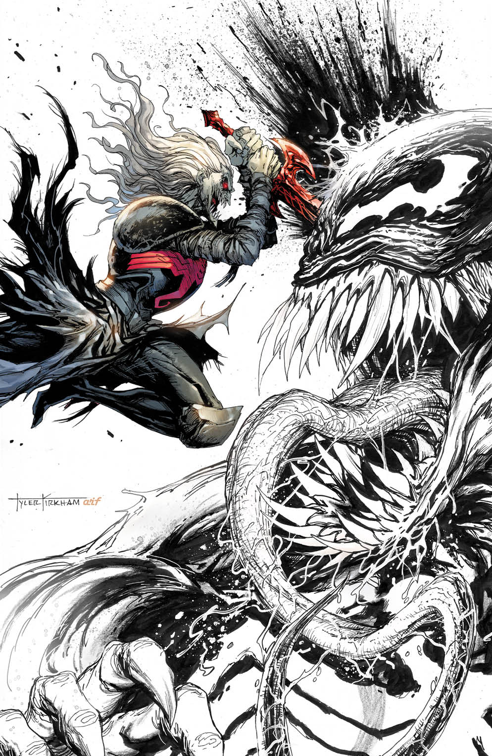 Venom 28 Unknown Comics Tyler Kirkham Exclusive Color Splash Secret Virgin Var - DelsBricks Toys & CollectiblesCOMIC BOOK EXCLUSIVEDelsBricks Toys & CollectiblesUnknown Comic Books