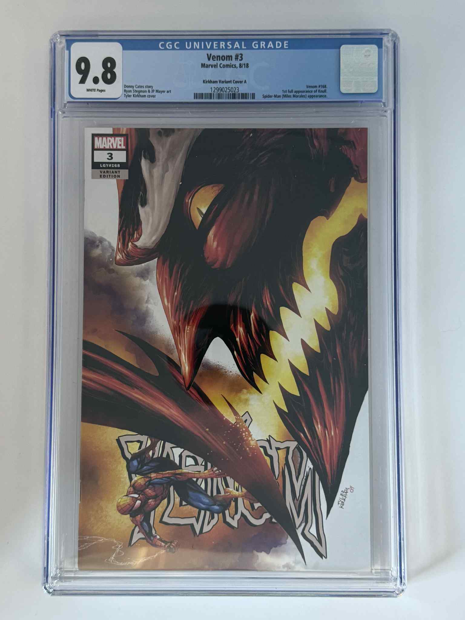 Venom 3 CGC 9.8 Blue Label Exclusive Var - DelsBricks Toys & CollectiblesCOMIC BOOKDelsBricks Toys & CollectiblesUnknown Comic Books