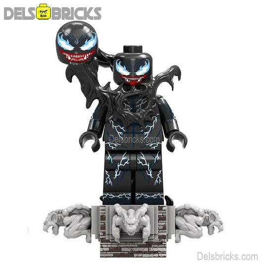 Venom 3 Lego Minifigures Custom Toys Spider - Man Marvel MCU - DelsBricks MinifiguresSpiderman Lego MinifiguresDelsBricks MinifiguresDelsbricks.com