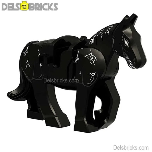 Venom Horse from Venom 3 Movie Spider - Man Lego Minifigures Custom Toys - DelsBricks MinifiguresSpiderman Lego MinifiguresDelsBricks MinifiguresDelsbricks.com