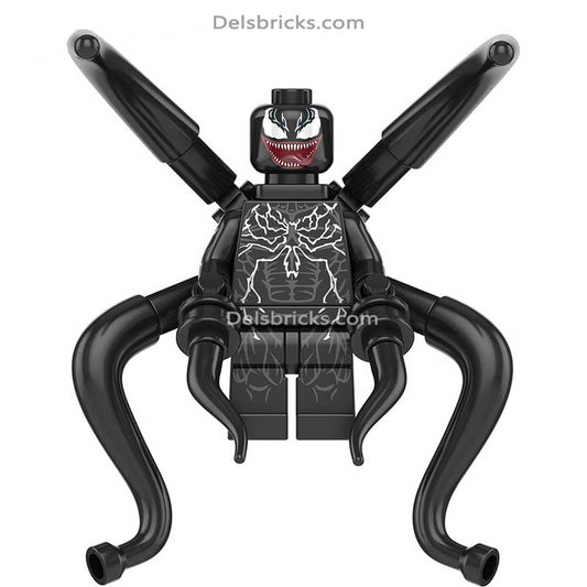 Venom from Spiderman Spiderman Lego Minifigures Delsbricks.com   
