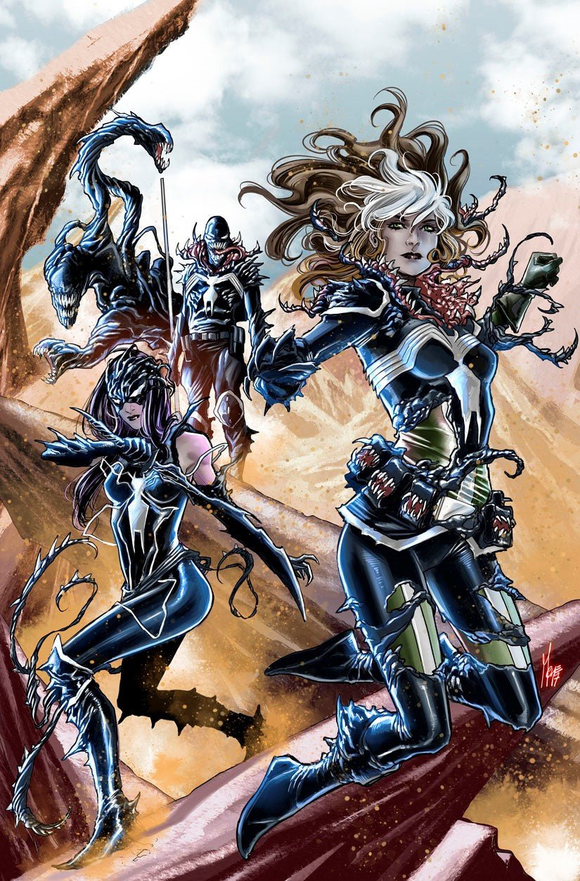 Venomverse 1 Unknown Comic Books Exclusive Checchetto Virgin - DelsBricks Toys & CollectiblesCOMIC BOOK EXCLUSIVEDelsBricks Toys & CollectiblesUnknown Comic Books