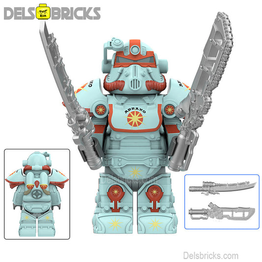 Fallout t-51 Power Armor Lego Minifigures Custom video Game Toys Set 4-6