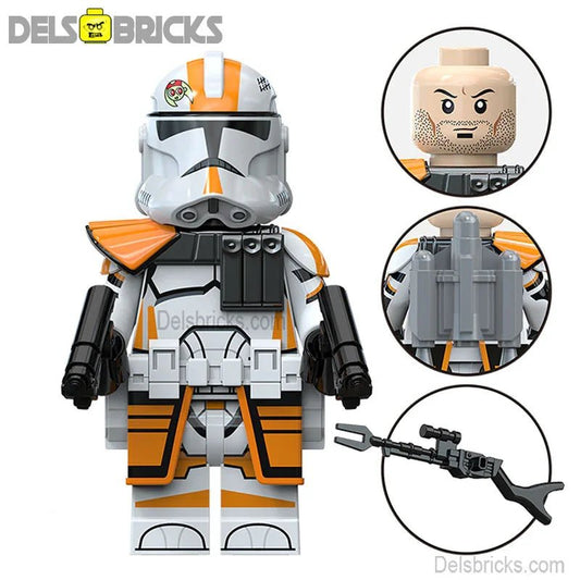 Waxer 212th Battalion Clone trooper Star Wars Lego Minifigures Custom Toys - DelsBricks MinifiguresLego Star Wars MinifiguresDelsBricks MinifiguresDelsbricks.com
