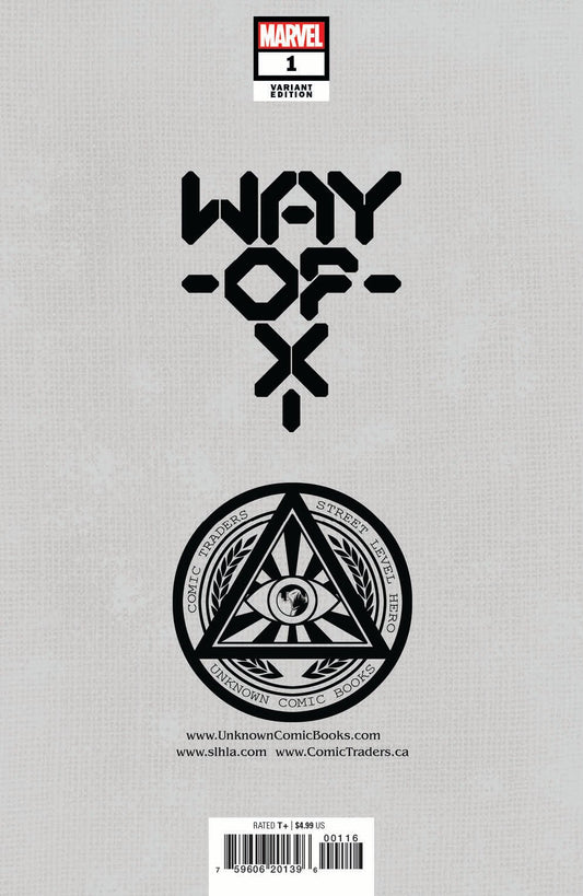 Way Of X 1 Unknown Comics Jay Anacleto Exclusive Virgin Var (04/21/2021) - DelsBricks Toys & CollectiblesCOMIC BOOK EXCLUSIVEDelsBricks Toys & CollectiblesUnknown Comic Books