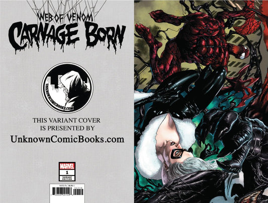 Web Of Venom Carnage Born 1 Unknown Comic Books Suayan Virgin Exclusive 11/21/2018 - DelsBricks Toys & CollectiblesCOMIC BOOK EXCLUSIVEDelsBricks Toys & CollectiblesUnknown Comic Books