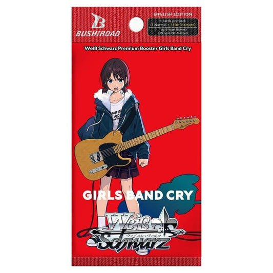 Weiss Schwarz Girls Band Cry Booster Pack | Official Bushiroad Anime TCG - DelsBricks Toys & CollectiblesCollectible Trading CardsDelsBricks Toys & CollectiblesSuper Anime Store