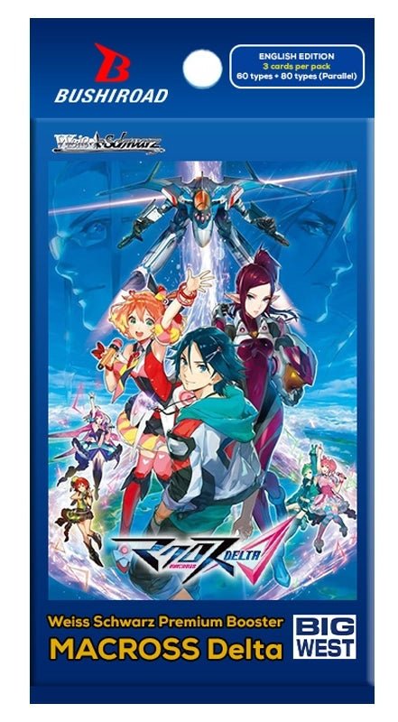 Weiss Schwarz Macross Delta Booster Pack | Official Bushiroad Anime TCG - DelsBricks Toys & CollectiblesCollectible Trading CardsDelsBricks Toys & CollectiblesSuper Anime Store