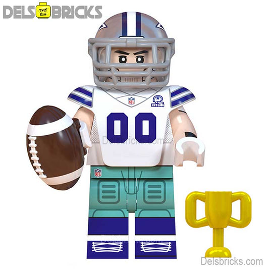 Dallas Cowboys NFL Football Teams Lego Minifigures Custom Toys