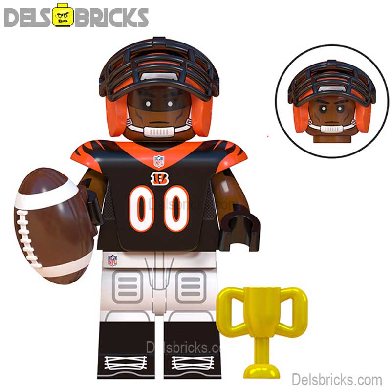 Cincinnati Bengals NFL Football Teams Lego Minifigures Custom Toys