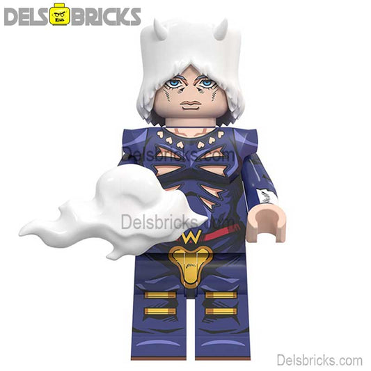 Weather report JoJo's Bizarre Adventure Anime Lego Minifigures custom toys NEW