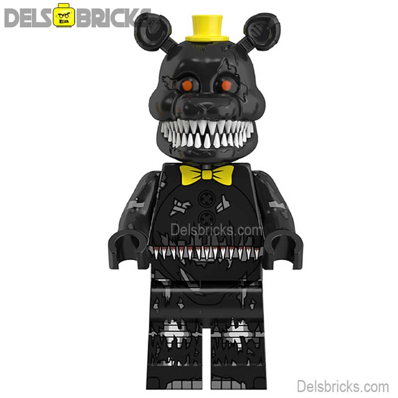 Five Nights At Freddys Nightmare Freddy Lego Minifigures custom toys 1