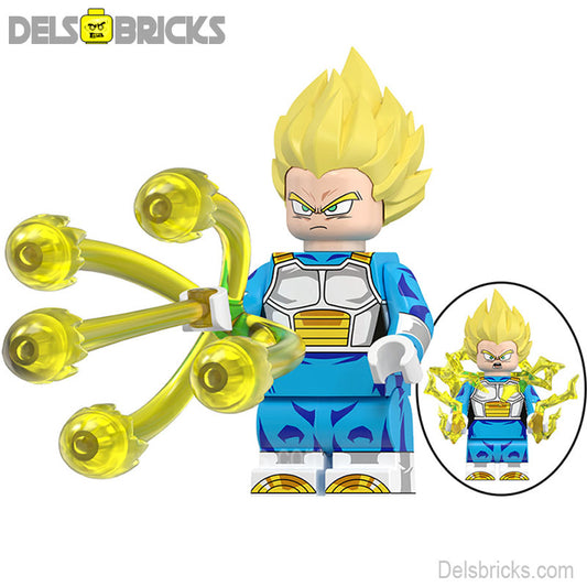 Vegeta Dragon Ball Z Super Lego Minifigures Best Custom Anime Toys