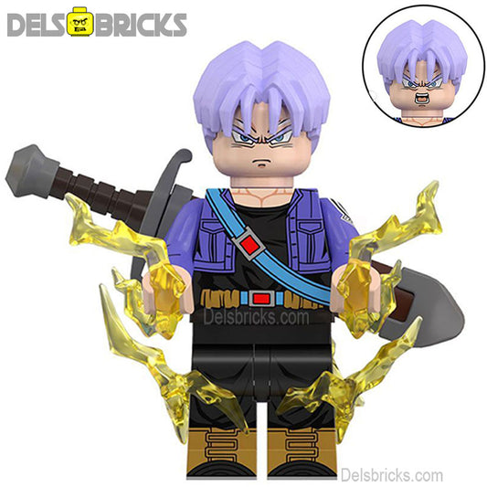 Trunks Dragon Ball Z Super Lego Minifigures Best Custom Anime Toys 5