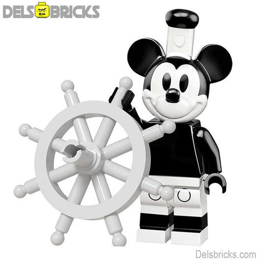 Mickey Mouse Disney Minifigures (Black & White)