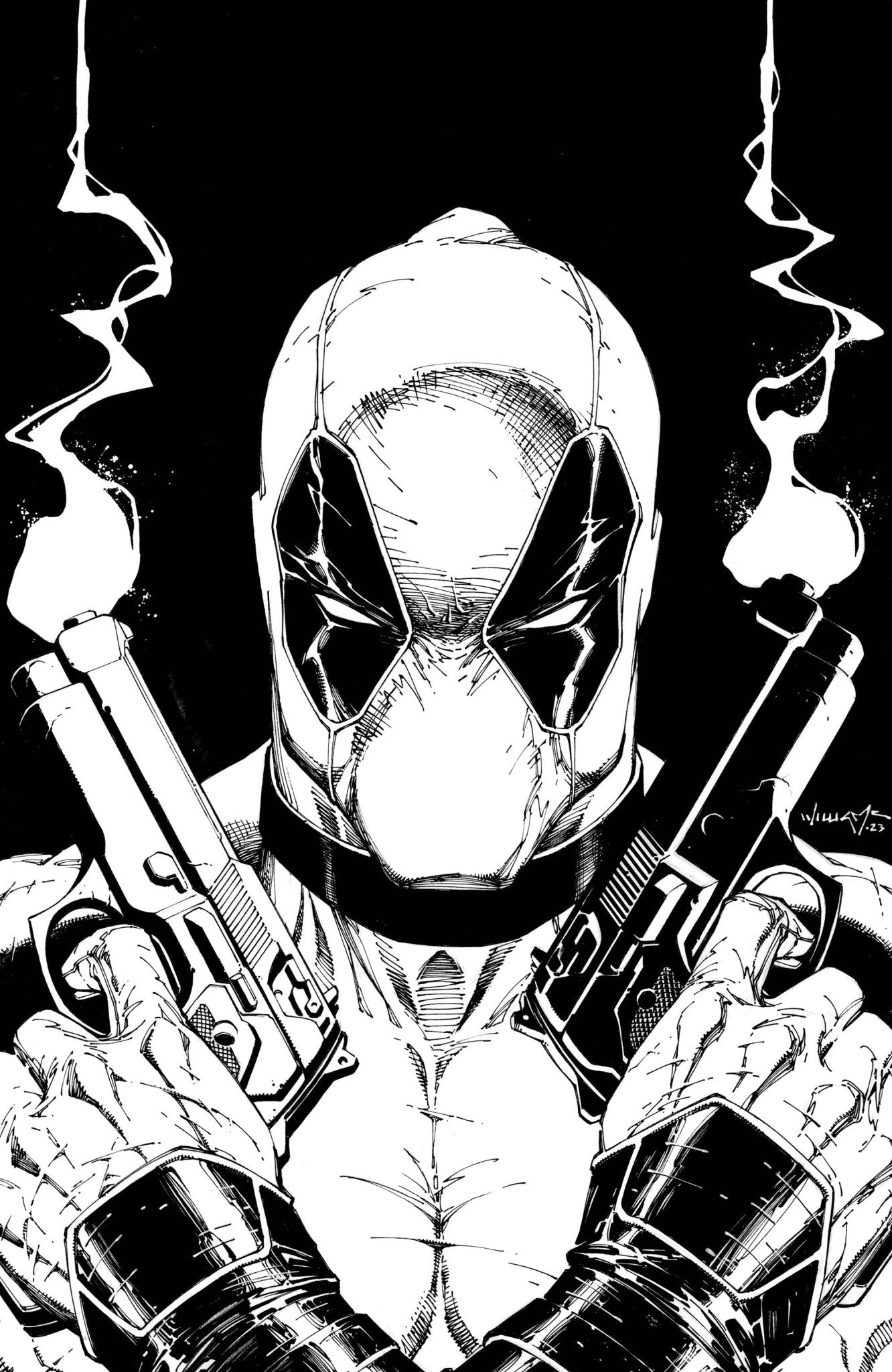 Wolverine 33 Virgin B&W Scott Williams Exclusive SDCC Limited Icon Var [INST] - DelsBricks Toys & CollectiblesCOMIC BOOK EXCLUSIVEDelsBricks Toys & CollectiblesUnknown Comic Books