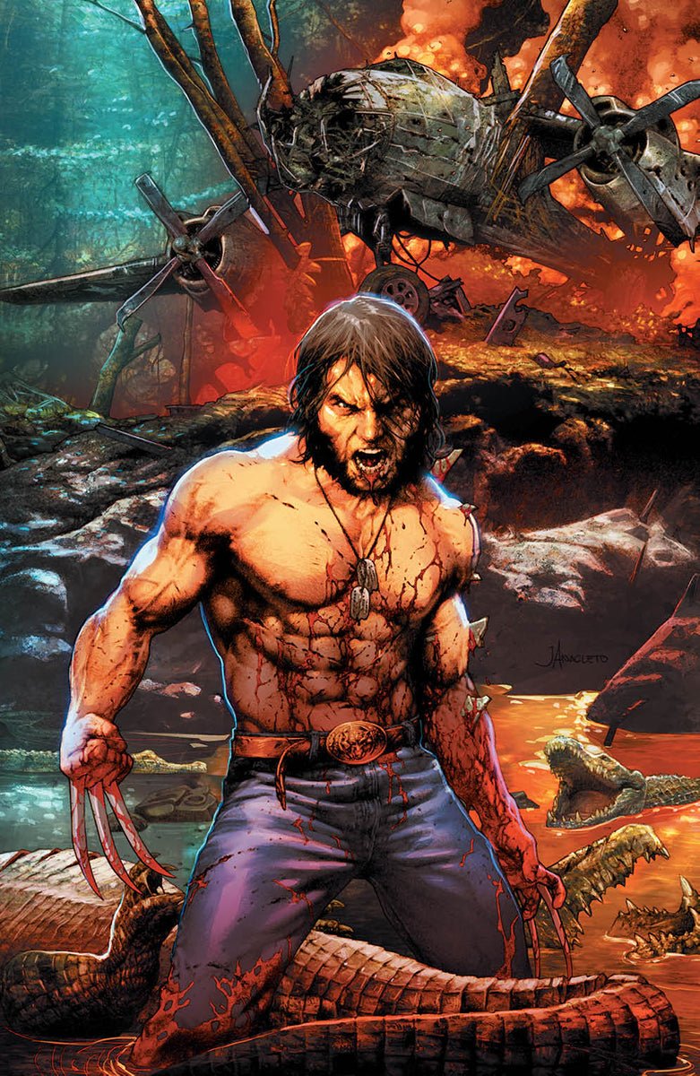 Wolverine 4 Unknown Comics Jay Anacleto Exclusive Secret Virgin Var (08/19/2020) - DelsBricks Toys & CollectiblesCOMIC BOOK EXCLUSIVEDelsBricks Toys & CollectiblesUnknown Comic Books