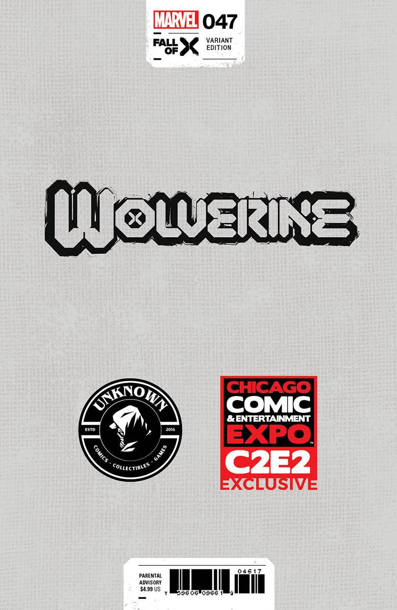 Wolverine 47 Unknown Comics Mico Suayan Exclusive Virgin C2E2 Var (04/10/2024) - DelsBricks Toys & CollectiblesCOMIC BOOKDelsBricks Toys & CollectiblesUnknown Comic Books