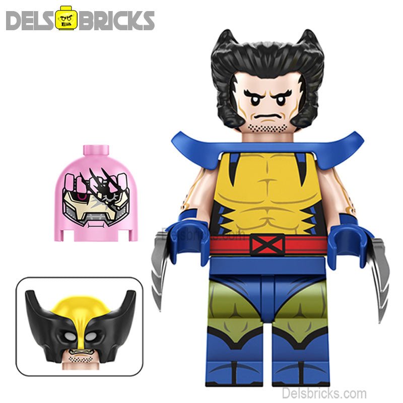 Wolverine From X - Men '97 Lego Minifigures Best custom toys S2 - DelsBricks MinifiguresMinifiguresDelsBricks MinifiguresDelsbricks