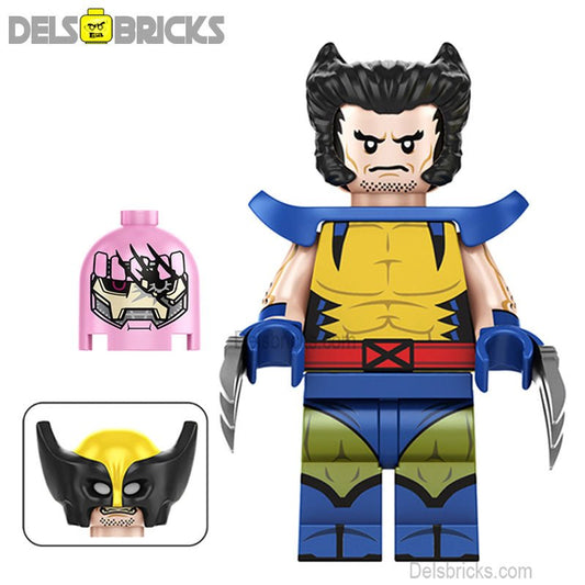 Wolverine From X - Men '97 Lego Minifigures Best custom toys S2 - DelsBricks MinifiguresMinifiguresDelsBricks MinifiguresDelsbricks