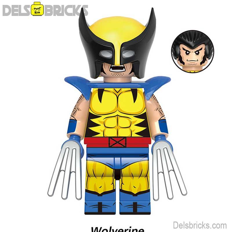 Wolverine From X - Men 97 Lego Minifigures custom toys - DelsBricks MinifiguresMinifiguresDelsBricks MinifiguresDelsbricks