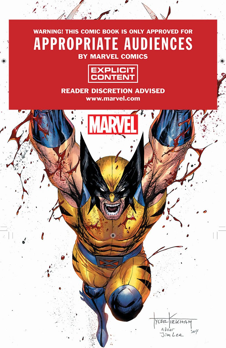 Wolverine Revenge 2 Red Band [Polybagged] Explicit Content Unknown Comics Exclusive Tyler Kirkham Virgin Nycc 2024 Var (10/23/2024) - DelsBricks Toys & CollectiblesCOMIC BOOKDelsBricks Toys & CollectiblesUnknown Comic Books