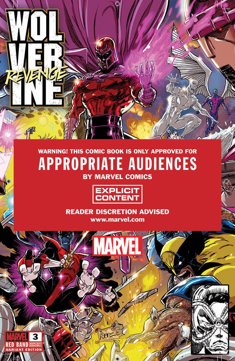 Wolverine Revenge 3 Red Band Unknown Comics Kaare Andrews Connecting Cover Exclusive Var [Polybagged] Explicit Content (10/30/2024) - DelsBricks Toys & CollectiblesCOMIC BOOKDelsBricks Toys & CollectiblesUnknown Comic Books