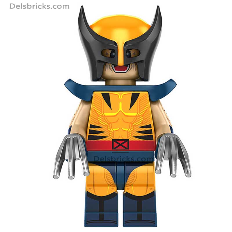 Wolverine X-Men Minifigures Minifigures Delsbricks   