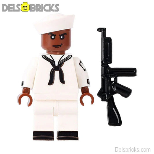 World War 2 American Navy Soldier Best Lego Minifigures Custom Toys 2 - DelsBricks MinifiguresLego MinifiguresDelsBricks MinifiguresDelsbricks.com