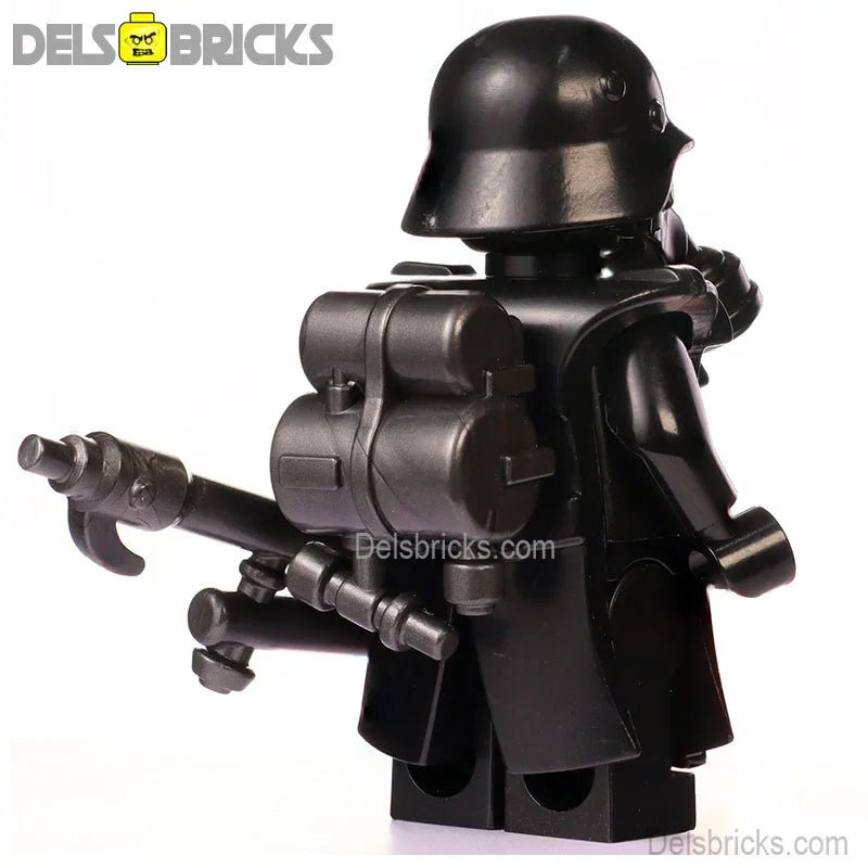 World War Gas Mask Flame trooper Officer Custom Lego Star Wars