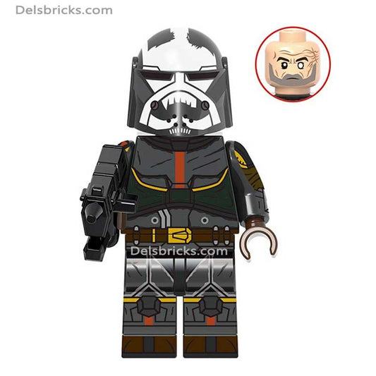 Wrecker The bad Batch Star Wars Lego Minifigures Custom Toys - DelsBricks MinifiguresLego Star Wars MinifiguresDelsBricks MinifiguresDelsbricks.com