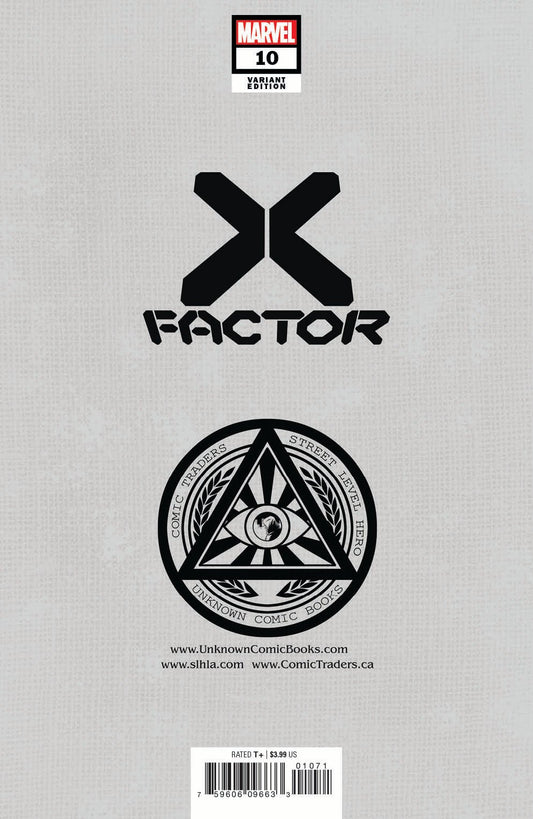 X - Factor 10 Unknown Comics Miguel Mercado Exclusive Var Gala (06/30/2021) - DelsBricks Toys & CollectiblesCOMIC BOOK EXCLUSIVEDelsBricks Toys & CollectiblesUnknown Comic Books