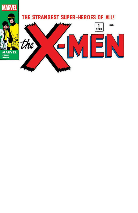 X - MEN 1 FACSIMILE EDITION BLANK UNKNOWN COMICS EXCLUSIVE 2023 - DelsBricks Toys & CollectiblesComic BookDelsBricks Toys & CollectiblesUnknown Comic Books