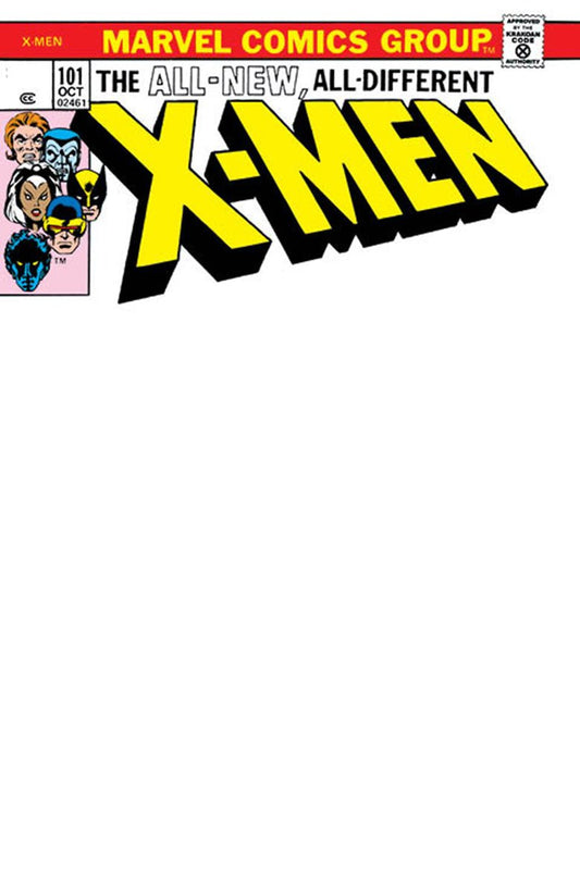 X - Men 101 Facsimile Edition Unknown Comics Exclusive Blank Var (07/12/2023) - DelsBricks Toys & CollectiblesCOMIC BOOK EXCLUSIVEDelsBricks Toys & CollectiblesUnknown Comic Books