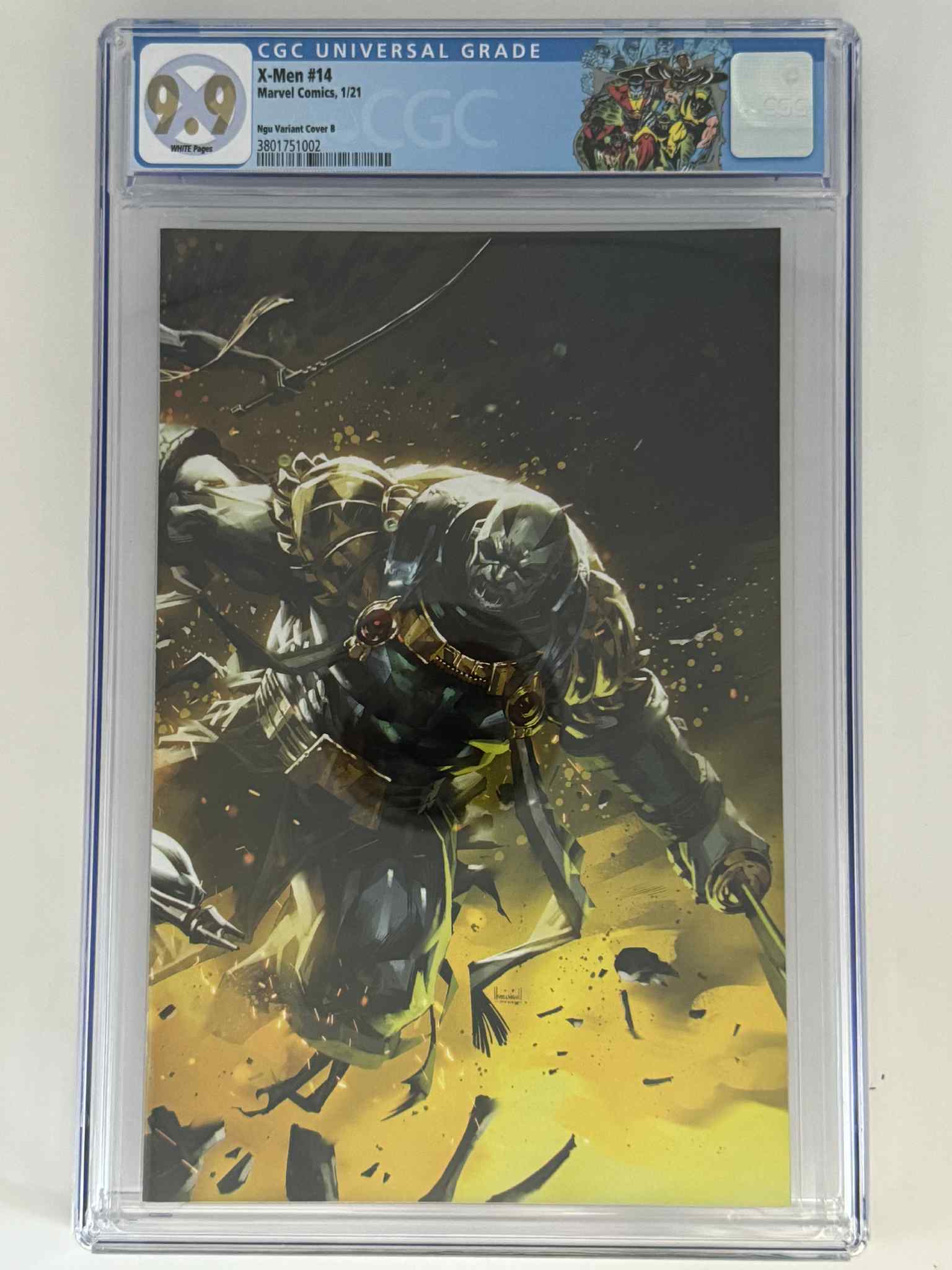 X - Men 14 CGC 9.9 Blue Label Kael Ngu Exclusive Virgin Var - DelsBricks Toys & CollectiblesCOMIC BOOKDelsBricks Toys & CollectiblesUnknown Comic Books