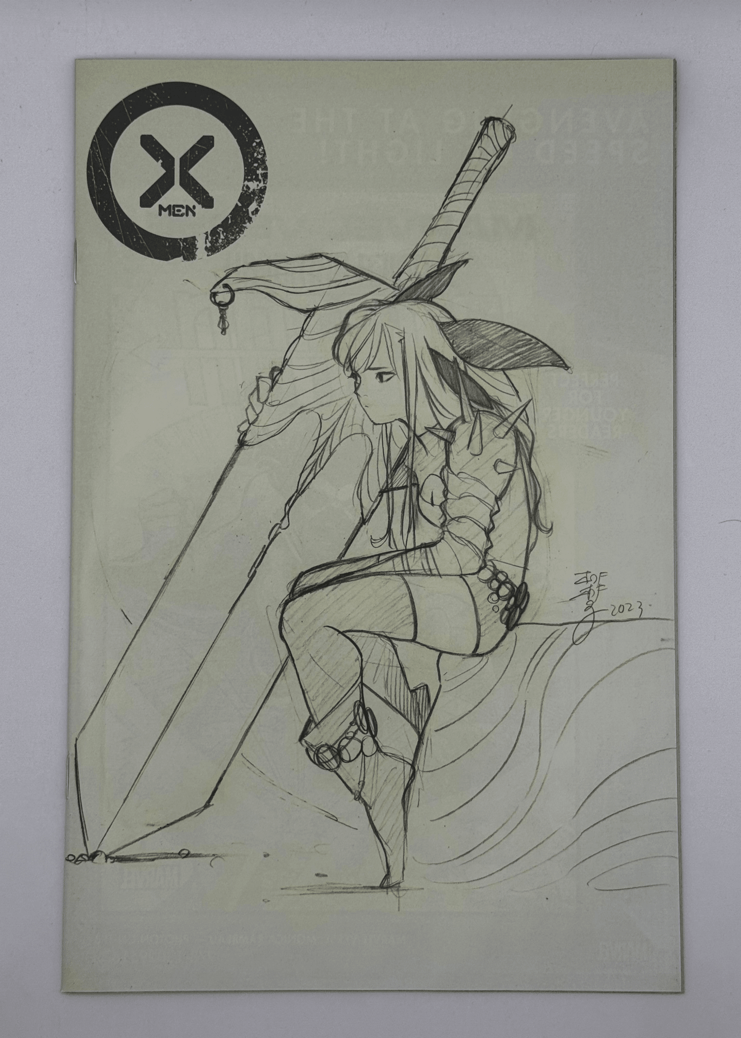 X - Men 27 Magik Peach Momoko NYCC 2023 Exclusive SKETCH Var [IN STOCK] - DelsBricks Toys & CollectiblesComic BookDelsBricks Toys & CollectiblesUnknown Comic Books