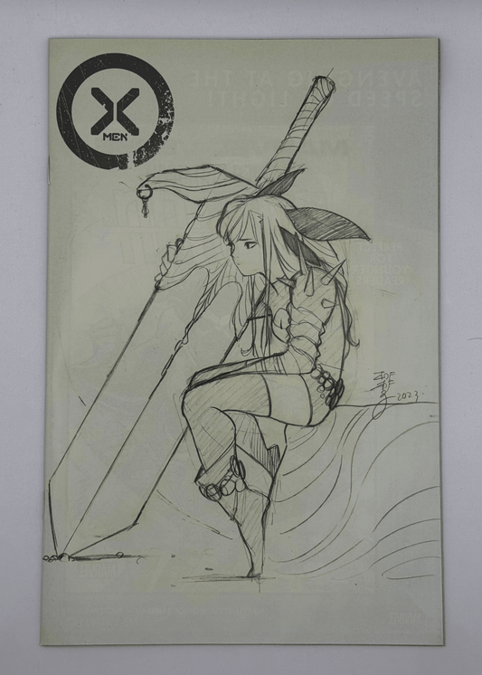 X - Men 27 Magik Peach Momoko NYCC 2023 Exclusive SKETCH Var [IN STOCK] - DelsBricks Toys & CollectiblesComic BookDelsBricks Toys & CollectiblesUnknown Comic Books