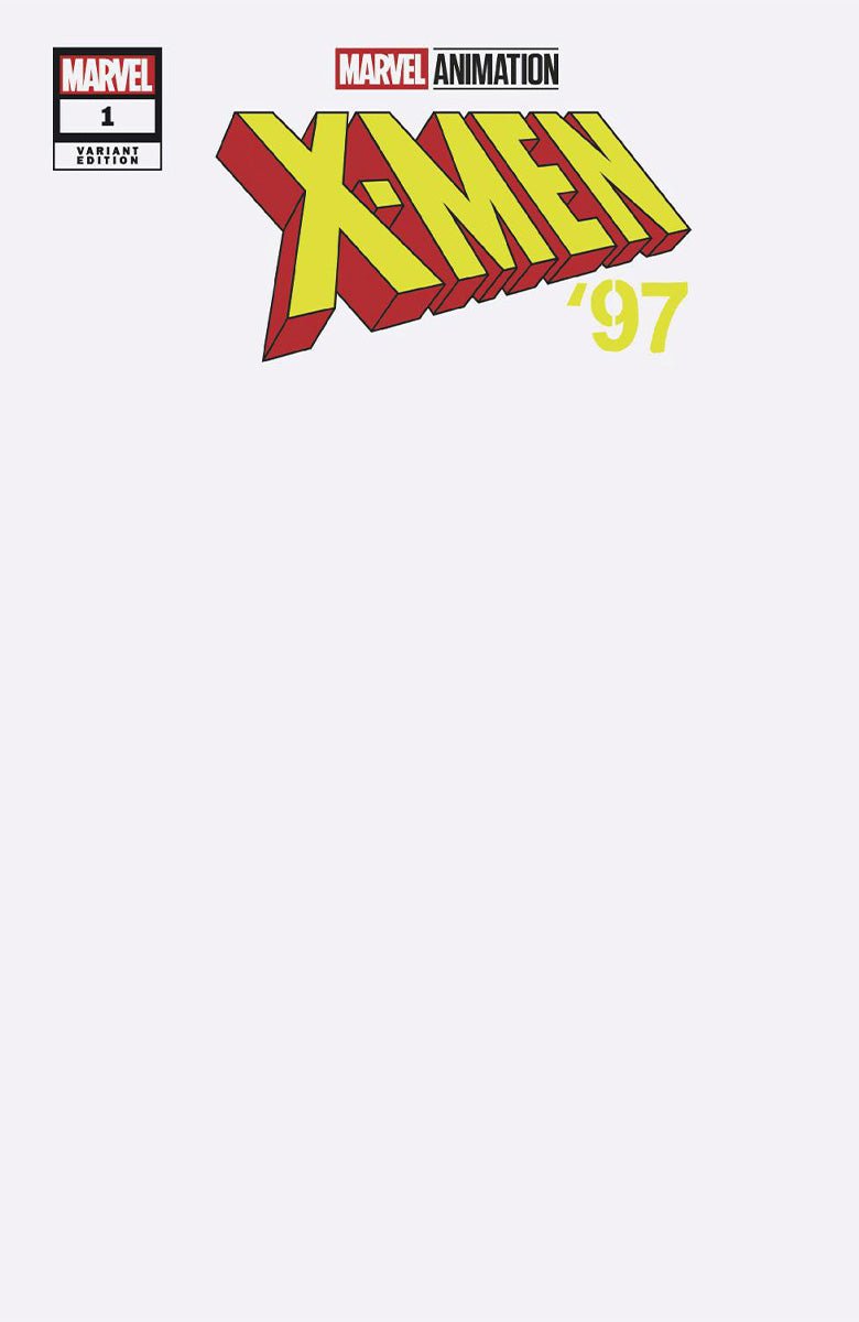 X - MEN '97 1 BLANK COVER 3RD PRINTING VARIANT (06/26/2024) - DelsBricks Toys & CollectiblesComic BookDelsBricks Toys & CollectiblesUnknown Comic Books