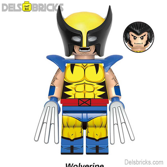 Wolverine From  X-Men 97 Lego Minifigures custom toys