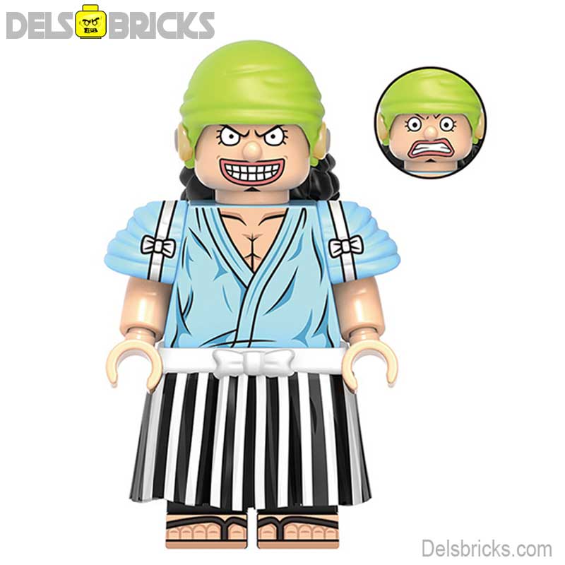 Usopp from ONE PIECE Anime Lego Minifigures custom toys New