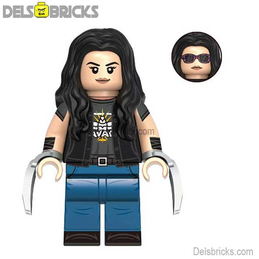 X23 from Deadpool & Wolverine Movie Lego Minifigures Custom Toys - DelsBricks MinifiguresMinifiguresDelsBricks MinifiguresDelsbricks