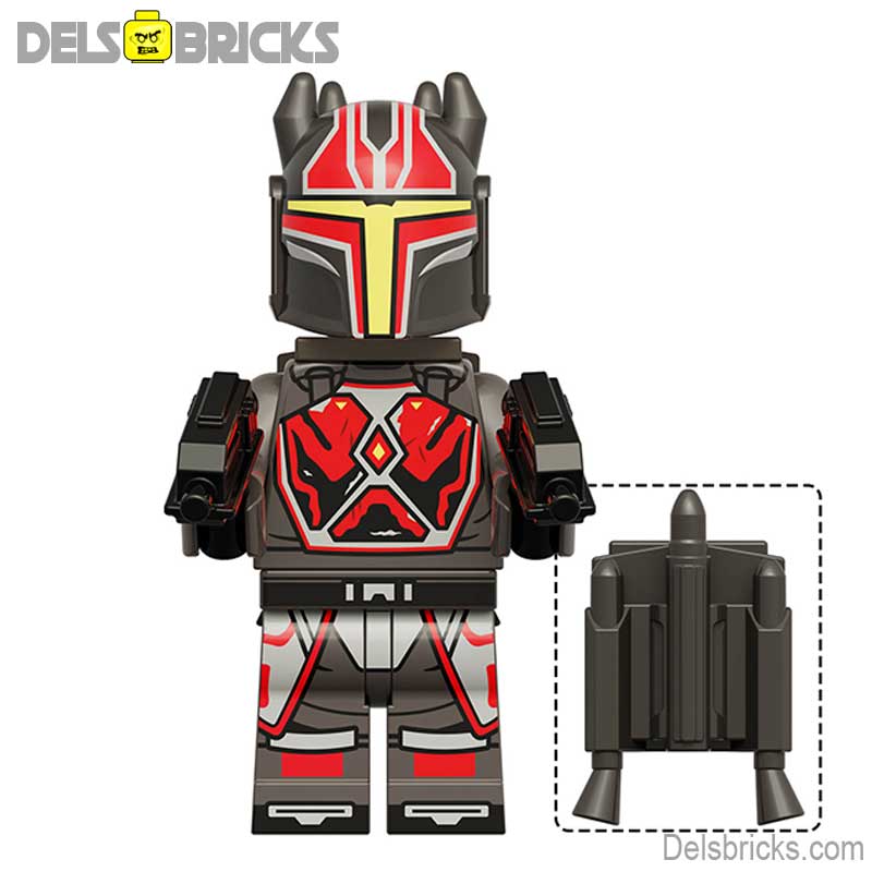 Mandalorian Super Commander Gar Saxon  Lego Star Wars Minifigures