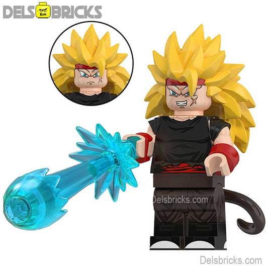Xeno Bardock Dragon Ball Z Super Lego Minifigures Best Custom Anime Toys - DelsBricks MinifiguresMinifiguresDelsBricks MinifiguresDelsbricks