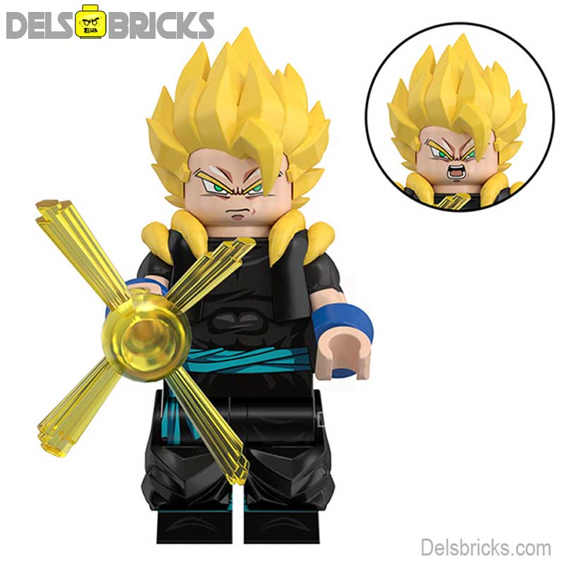 Xeno Gogeta Dragon Ball Z Super Lego Minifigures Best Custom Anime Toys - DelsBricks MinifiguresMinifiguresDelsBricks MinifiguresDelsbricks